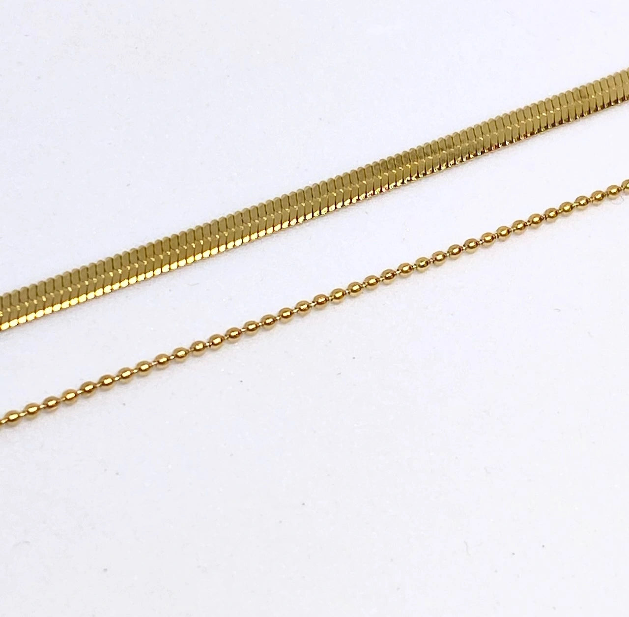 Snake Chain Double-layer Anklet