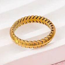 Olive Leaf Ring