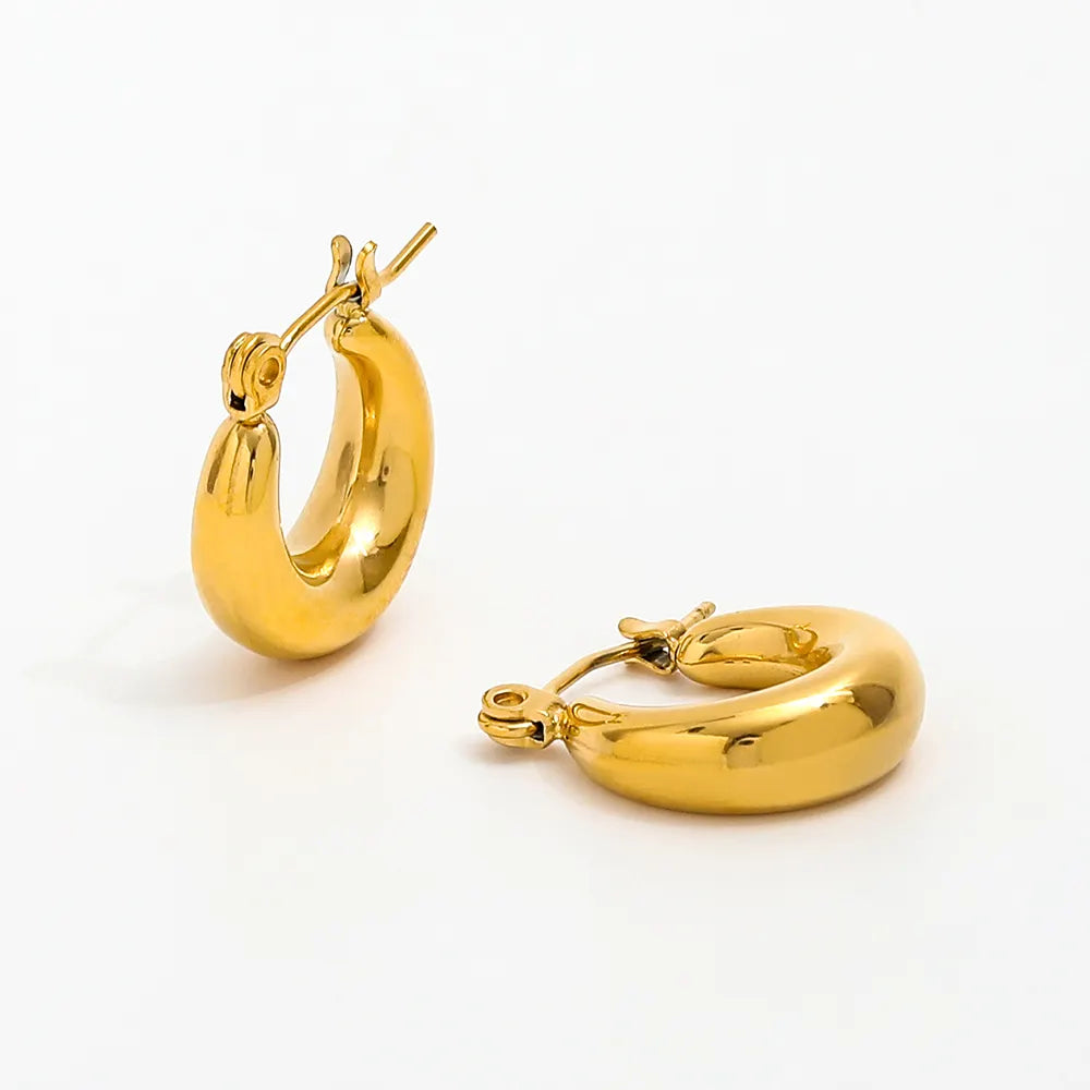 Simple Huggie Earrings
