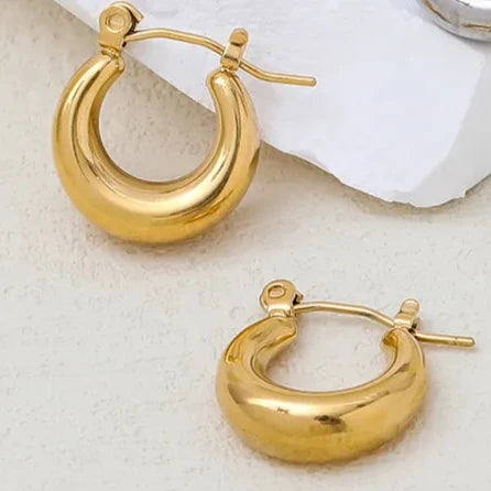 Simple Huggie Earrings