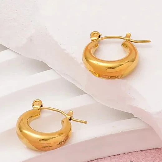 Simple Huggie Earrings