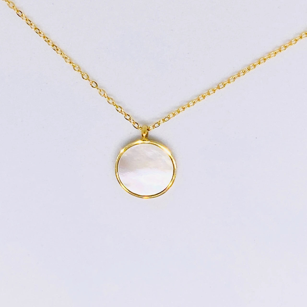 Moonlit Mirror Necklace