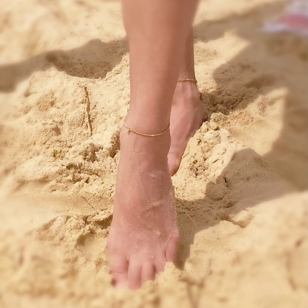 
                      
                        Dainty Heart Anklet
                      
                    