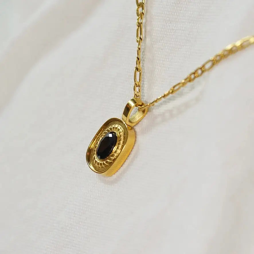 
                      
                        Onyx Moon Necklace
                      
                    