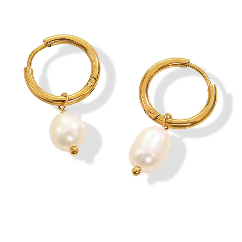 
                      
                        Freshwater Pearl Earrings
                      
                    