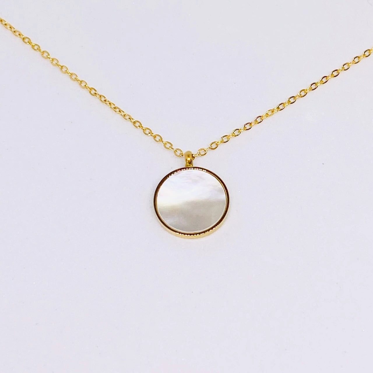Moonlit Mirror Necklace