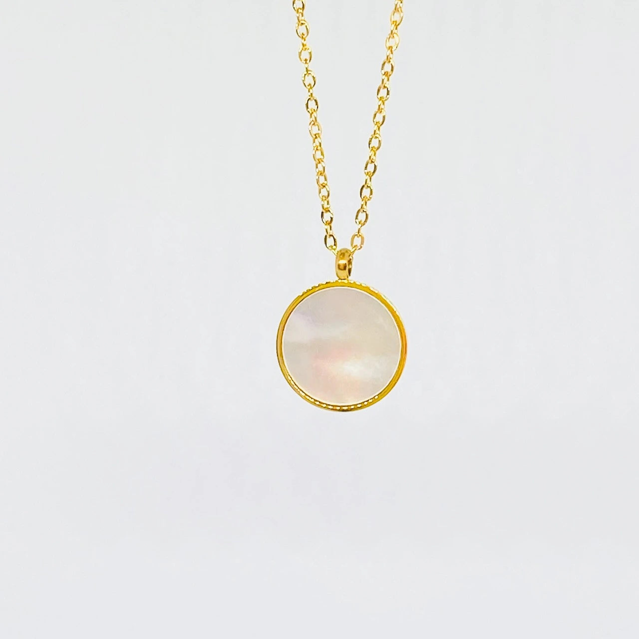 Moonlit Mirror Necklace