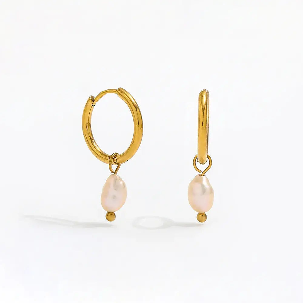 Dainty Seed Pearl Earrings